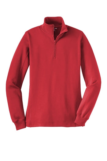 Sport-Tek - Ladies 1/4-Zip Sweatshirt. LST253