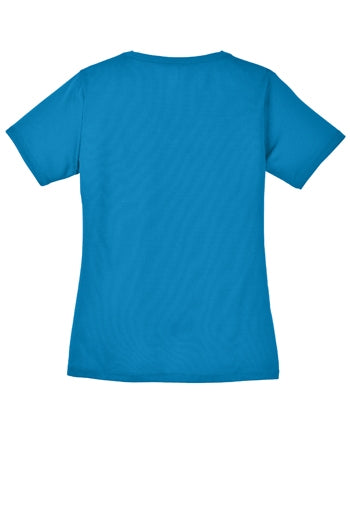 Sport-Tek® Ladies PosiCharge® RacerMesh® V-Neck Tee. LST340