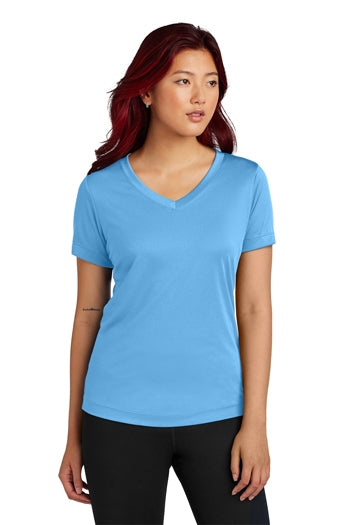 Sport-Tek® Ladies PosiCharge® Competitor™ V-Neck Tee. LST353