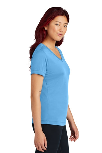 Sport-Tek® Ladies PosiCharge® Competitor™ V-Neck Tee. LST353