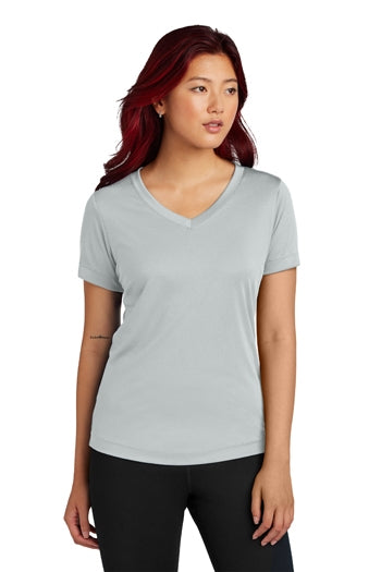 Sport-Tek® Ladies PosiCharge® Competitor™ V-Neck Tee. LST353
