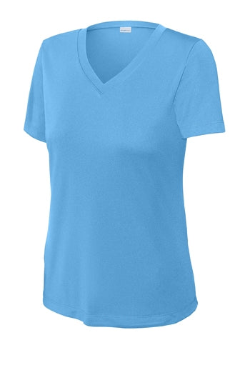 Sport-Tek® Ladies PosiCharge® Competitor™ V-Neck Tee. LST353