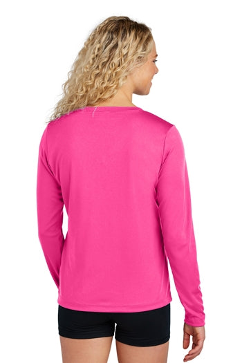 Sport-Tek® Ladies Long Sleeve PosiCharge® Competitor™ V-Neck Tee. LST353LS