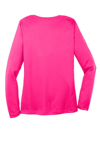 Sport-Tek® Ladies Long Sleeve PosiCharge® Competitor™ V-Neck Tee. LST353LS