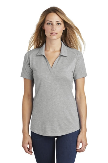 Sport-Tek - Ladies PosiCharge ® Tri-Blend Wicking Polo. LST405