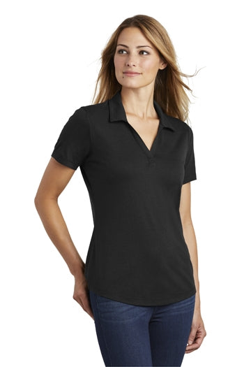 Sport-Tek - Ladies PosiCharge ® Tri-Blend Wicking Polo. LST405