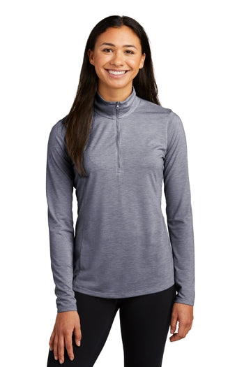 Sport-Tek - Ladies PosiCharge ® Tri-Blend Wicking 1/4-Zip Pullover. LST407