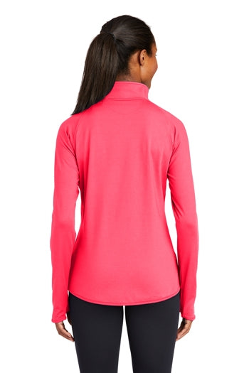 Sport-Tek - Ladies Sport-Wick Stretch 1/2-Zip Pullover. LST850