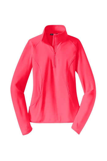 Sport-Tek - Ladies Sport-Wick Stretch 1/2-Zip Pullover. LST850