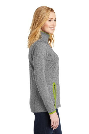 Sport-Tek - Ladies Sport-Wick® Stretch Contrast Full-Zip Jacket. LST853
