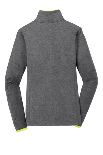 Sport-Tek - Ladies Sport-Wick® Stretch Contrast Full-Zip Jacket. LST853
