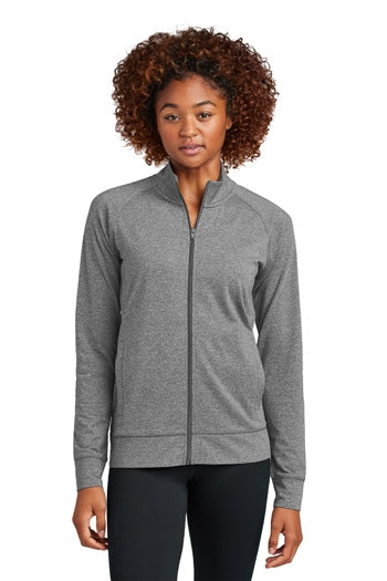 Sport-Tek - Women's Sport-Wick® Stretch Full-Zip Cadet Jacket. LST857