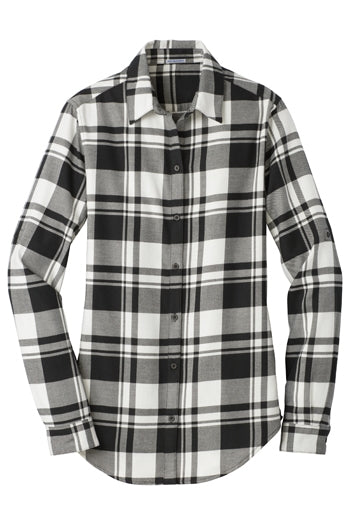 Port Authority - Ladies Plaid Flannel Tunic. LW668