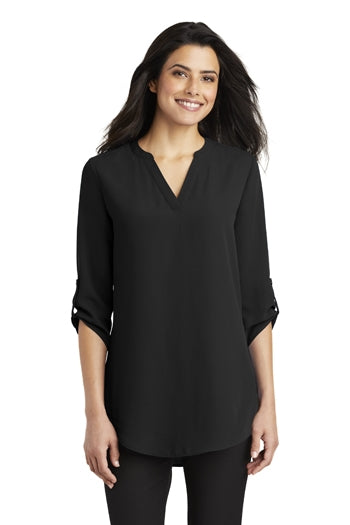 Port Authority - Ladies 3/4-Sleeve Tunic Blouse. LW701
