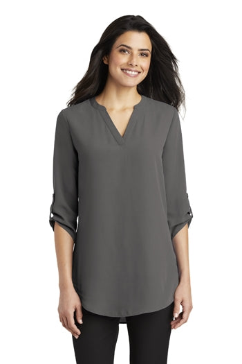 Port Authority - Ladies 3/4-Sleeve Tunic Blouse. LW701