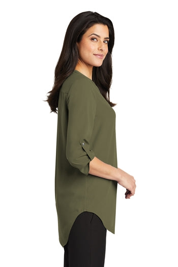 Port Authority - Ladies 3/4-Sleeve Tunic Blouse. LW701