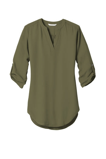 Port Authority - Ladies 3/4-Sleeve Tunic Blouse. LW701