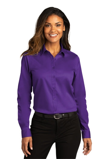 Port Authority - Ladies Long Sleeve SuperPro React ™.  LW808