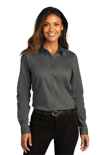 Port Authority - Ladies Long Sleeve SuperPro React ™.  LW808