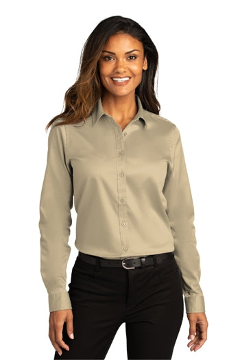 Port Authority - Ladies Long Sleeve SuperPro React ™.  LW808