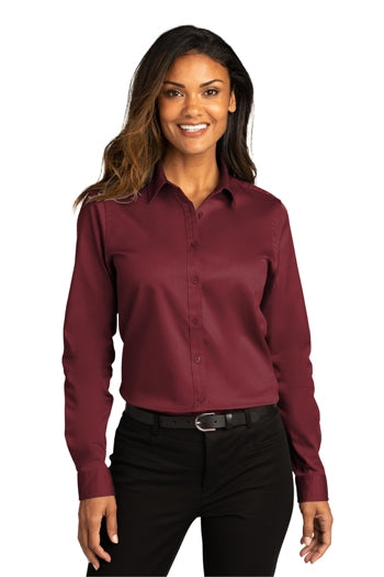 Port Authority - Ladies Long Sleeve SuperPro React ™.  LW808