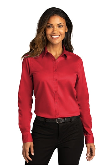 Port Authority - Ladies Long Sleeve SuperPro React ™.  LW808