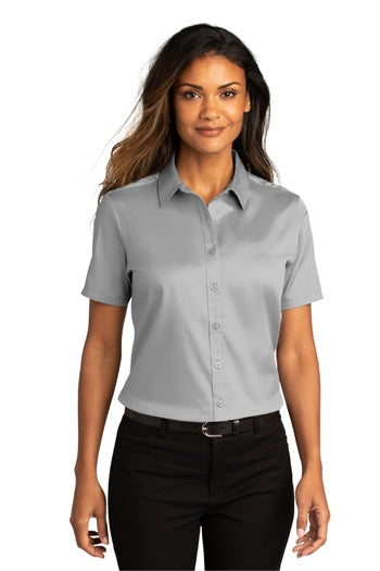 Port Authority - Ladies Short Sleeve SuperPro React ™ Twill Shirt. LW809