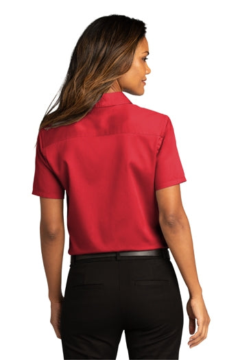 Port Authority - Ladies Short Sleeve SuperPro React ™ Twill Shirt. LW809