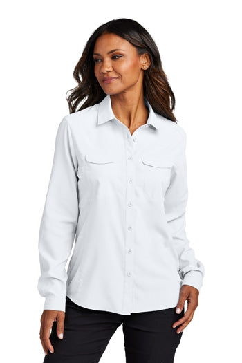 Port Authority - Women's Long Sleeve UV Daybreak Shirt. LW960