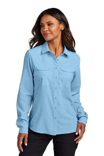 Port Authority - Women's Long Sleeve UV Daybreak Shirt. LW960