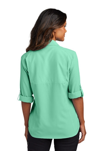 Port Authority - Women's Long Sleeve UV Daybreak Shirt. LW960
