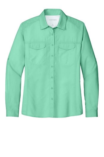 Port Authority - Women's Long Sleeve UV Daybreak Shirt. LW960