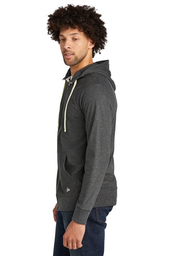 New Era® Sueded Cotton Full-Zip Hoodie. NEA122