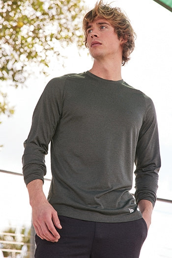 New Era® Series Performance Long Sleeve Crew Tee. NEA201