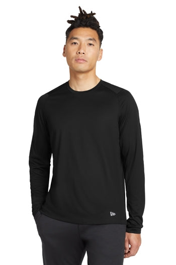 New Era® Series Performance Long Sleeve Crew Tee. NEA201
