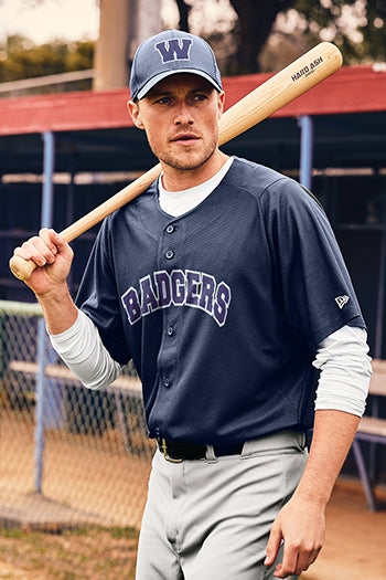 New Era® Diamond Era Full-Button Jersey. NEA220