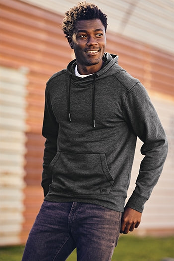 New Era® Tri-Blend Fleece Pullover Hoodie. NEA510
