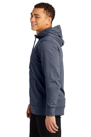 New Era® Tri-Blend Fleece Full-Zip Hoodie. NEA511