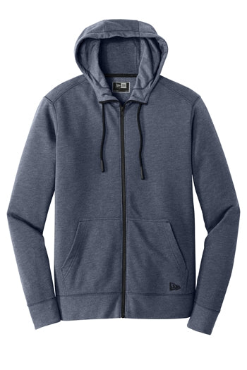 New Era® Tri-Blend Fleece Full-Zip Hoodie. NEA511