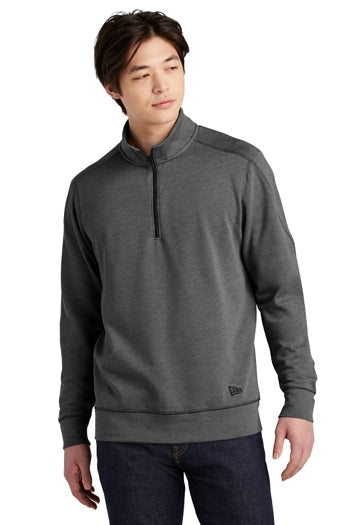 New Era® Tri-Blend Fleece 1/4-Zip Pullover. NEA512