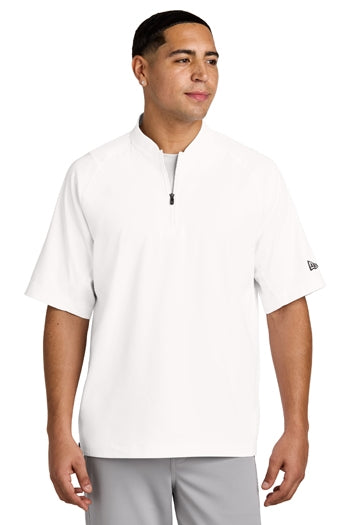 New Era® Cage Short Sleeve 1/4-Zip Jacket. NEA600