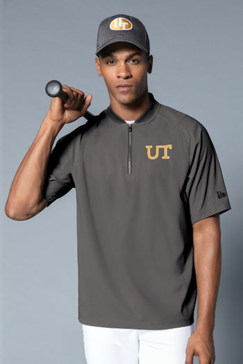 New Era® Cage Short Sleeve 1/4-Zip Jacket. NEA600