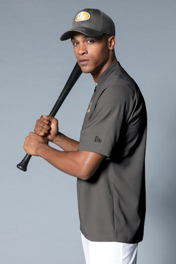 New Era® Cage Short Sleeve 1/4-Zip Jacket. NEA600