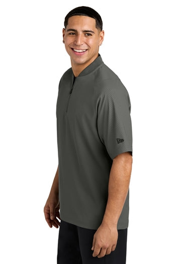 New Era® Cage Short Sleeve 1/4-Zip Jacket. NEA600