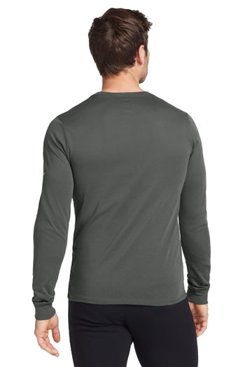 Nike - Dri-FIT Cotton/Poly Long Sleeve Tee. NKBQ5230