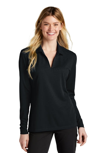 Nike - Ladies' Dri-FIT Micro Pique 2.0 Long Sleeve Polo. NKDC2105