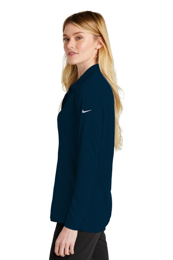 Nike - Ladies' Dri-FIT Micro Pique 2.0 Long Sleeve Polo. NKDC2105