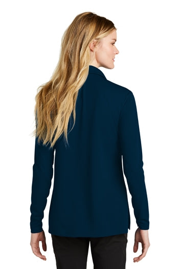 Nike - Ladies' Dri-FIT Micro Pique 2.0 Long Sleeve Polo. NKDC2105