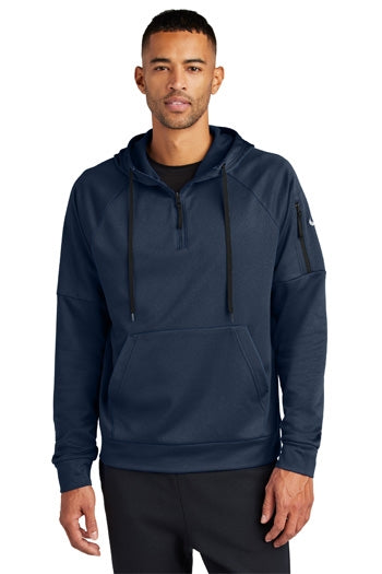 Nike - Therma-FIT Pocket 1/4-Zip Fleece Hoodie. NKFD9742