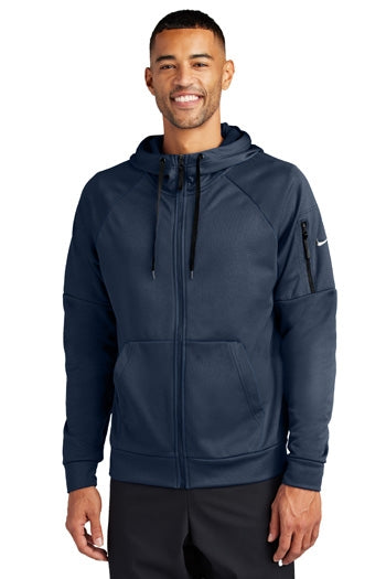 Nike - Therma-FIT Pocket Full-Zip Fleece Hoodie. NKFD9859